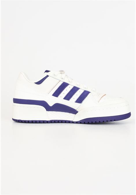 Sneakers per uomo e donna Forum bold stripes w bianche e viola ADIDAS ORIGINALS | ID0421.